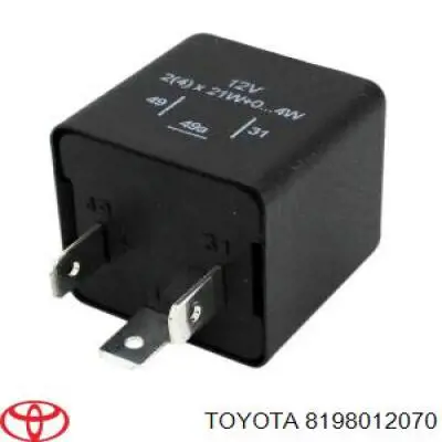 Relê de pisca-pisca Toyota 8198012070 preço, a partir de 77,14 USD