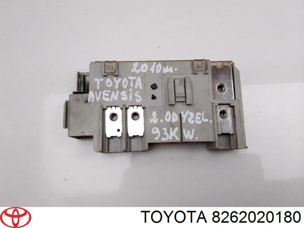 Unidade de dispositivos de segurança Toyota 8262020180 preço, a partir de 81,66 USD
