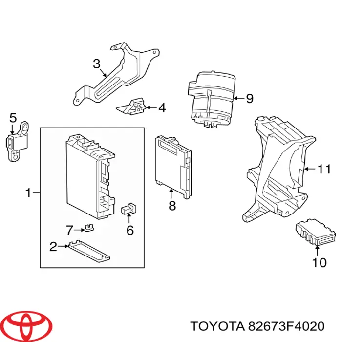 82673F4020 Toyota 