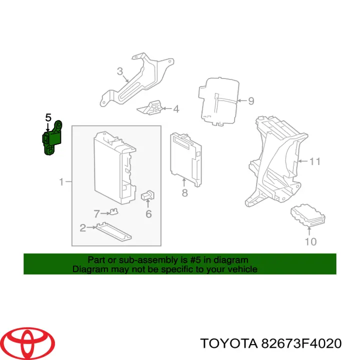  Toyota 82673F4020 preço, a partir de 28,47 USD
