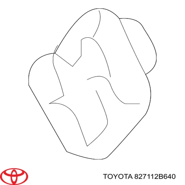  Toyota 827112B640 preço, a partir de 3,11 USD