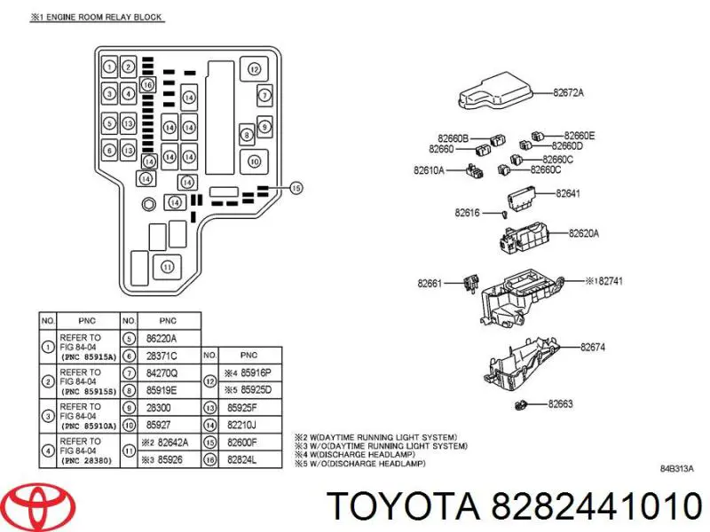 8282441010 Toyota 