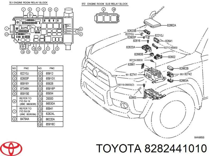  Toyota 8282441010 preço, a partir de 8,87 USD