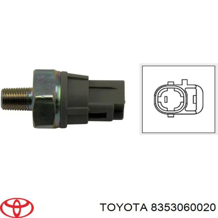 Sensor de pressão de óleo Toyota 8353060020 preço, a partir de 4,78 USD