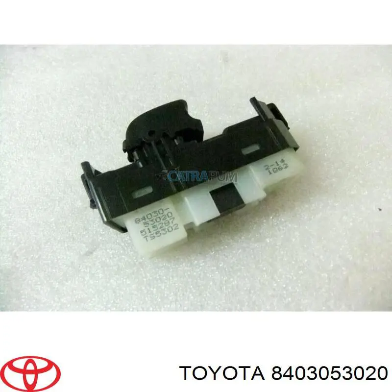 8403053020 Toyota Unidade de botões dianteira direita de controlo de elevador de vidro