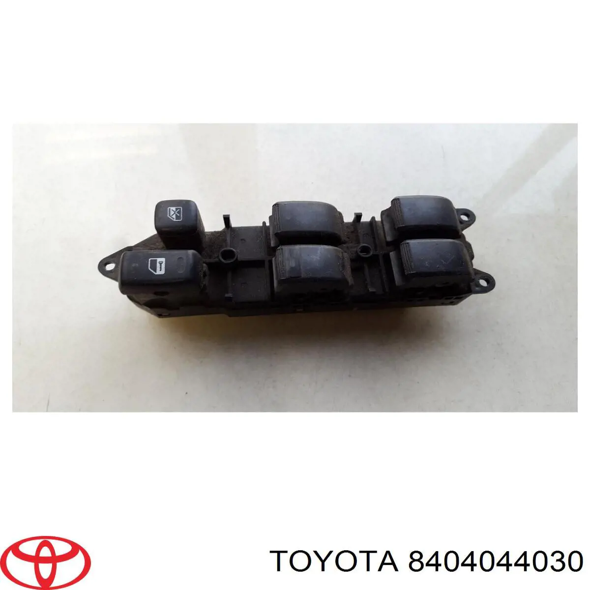8404044030 Toyota Unidade de botões de controlo de elevador de vidro de consola central