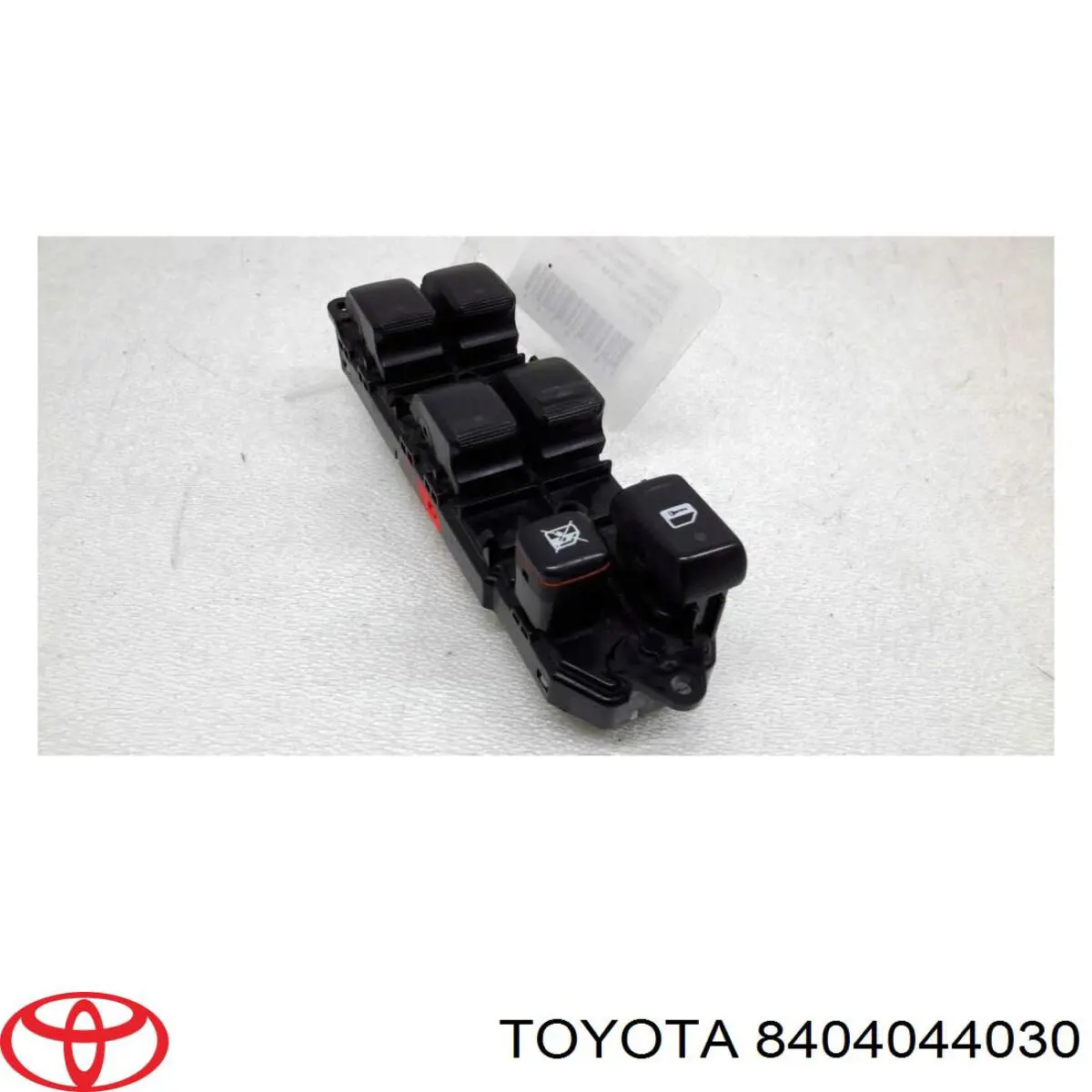 Compre 8404044030 Toyota Unidade de botões de controlo de elevador de vidro de consola central
