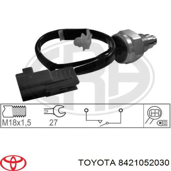 Sensor de ativação das luzes de marcha à ré Toyota 8421052030 preço, a partir de 35,87 USD