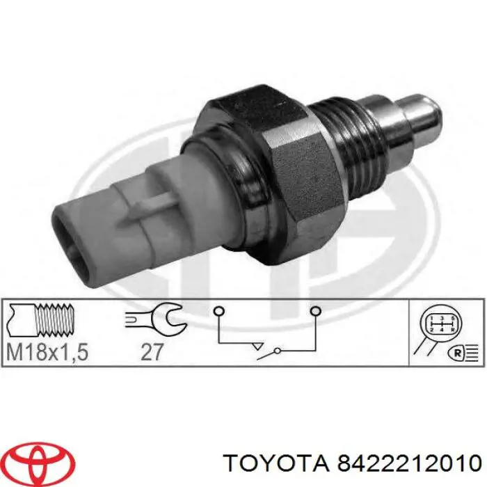 Sensor da caixa de transferência de velocidade elevada/reduzida para Toyota RAV4 I Cabrio SXA 10