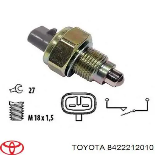 Sensor da caixa de transferência de velocidade elevada/reduzida Toyota RAV4 I Cabrio SXA 10