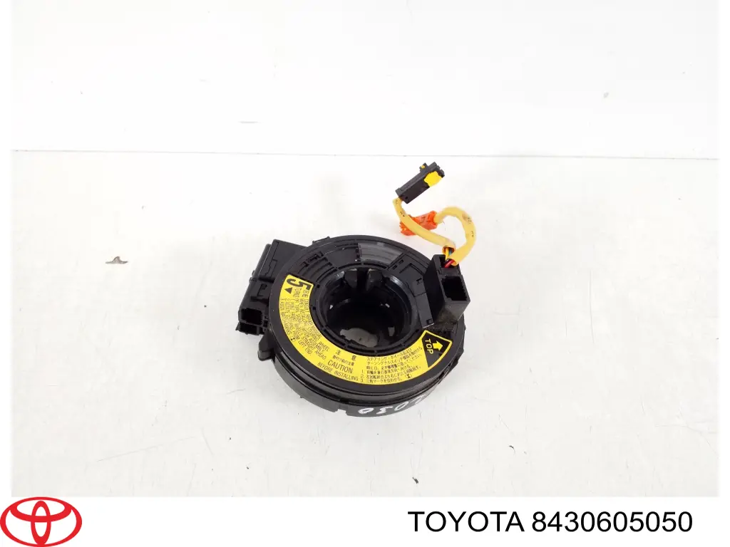 8430605050 Toyota Anel AIRBAG de contato, cabo plano do volante
