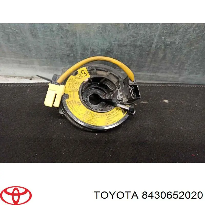 Compre 8430652020 Toyota Anel AIRBAG de contato, cabo plano do volante
