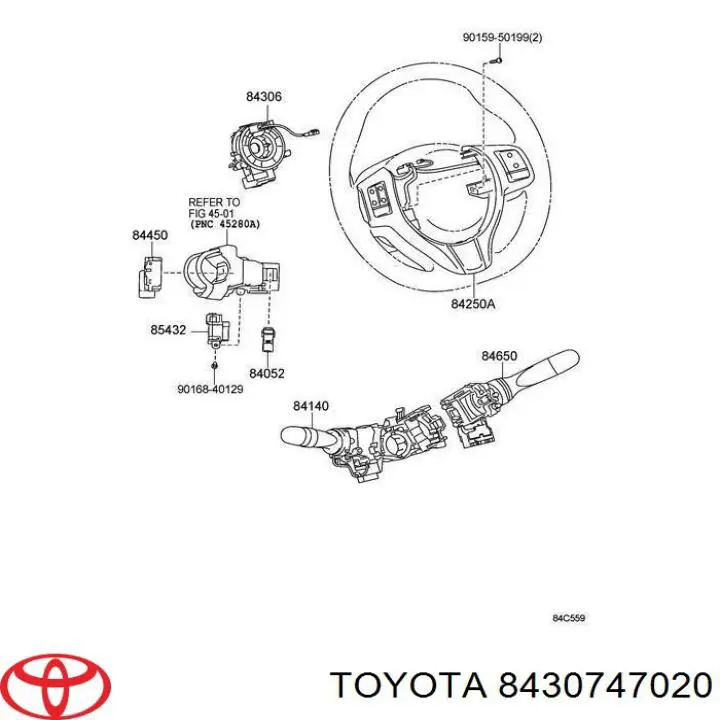Compre 30959028 AND Anel AIRBAG de contato, cabo plano do volante