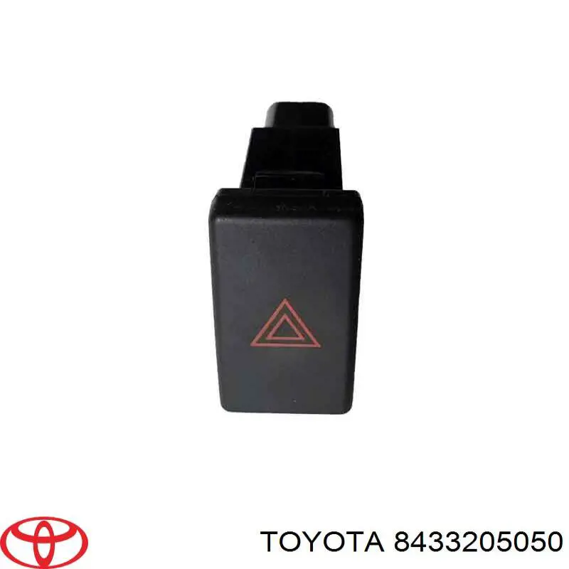 8433205050 Toyota Botão de ativação do sinal de emergência