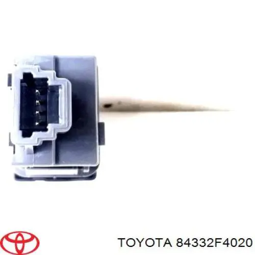 Botão de ativação do sinal de emergência Toyota C-HR  X10