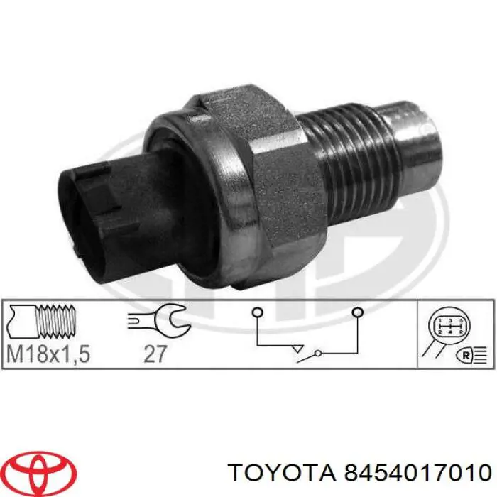 Sensor de velocidade neutral Toyota 8454017010 preço, a partir de 50,98 USD
