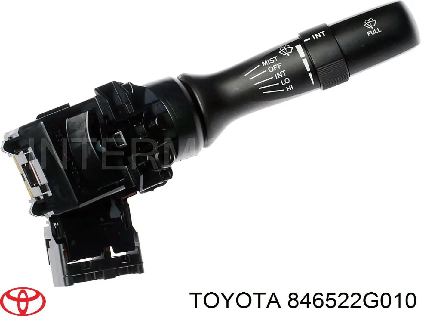 846522G010 Toyota Comutador direito instalado na coluna da direção