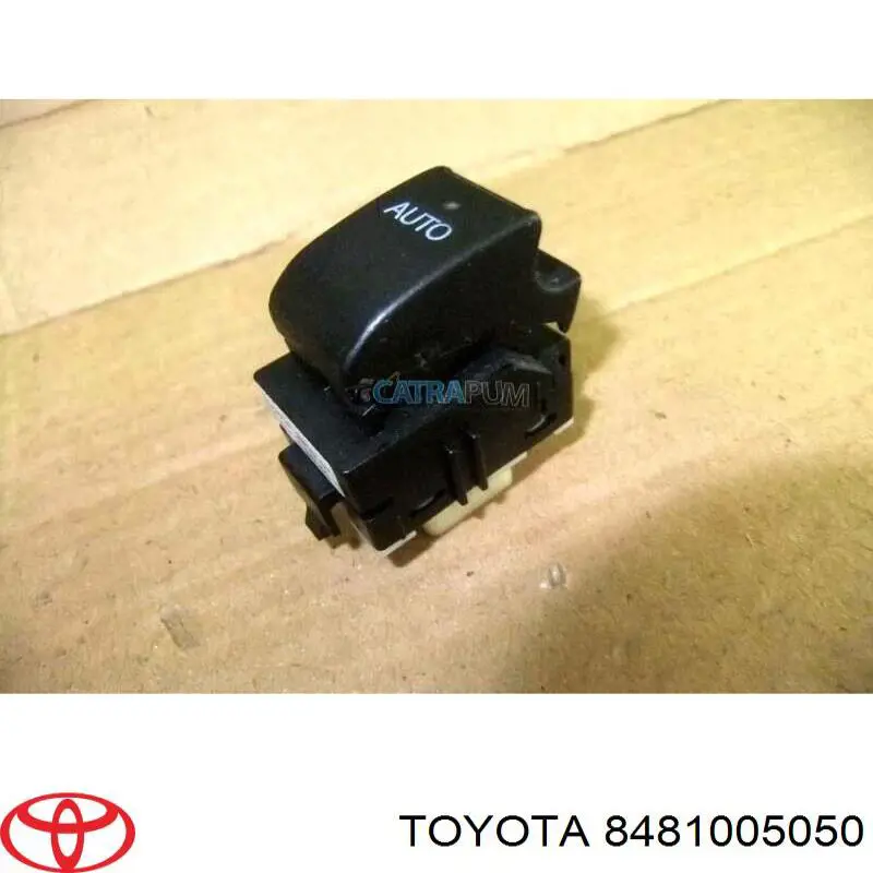 8481005050 Toyota Botão dianteiro direito de ativação de motor de acionamento de vidro