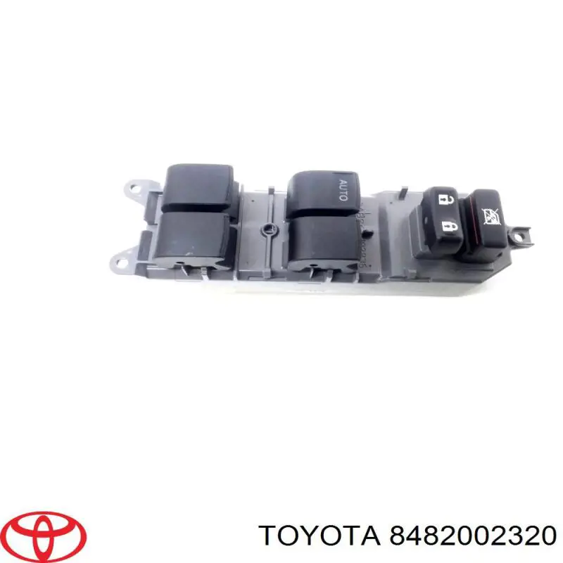 8482002320 Toyota Unidade de botões de controlo de elevador de vidro de consola central