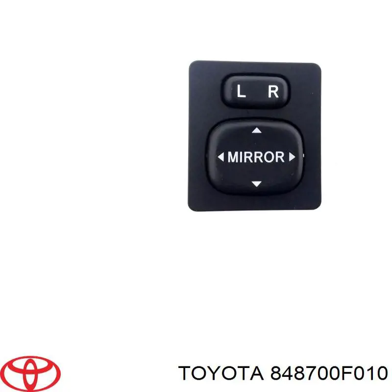 Compre 848700F010 Toyota Unidade de controlo dos espelhos de retrovisão, no painel de instrumentos