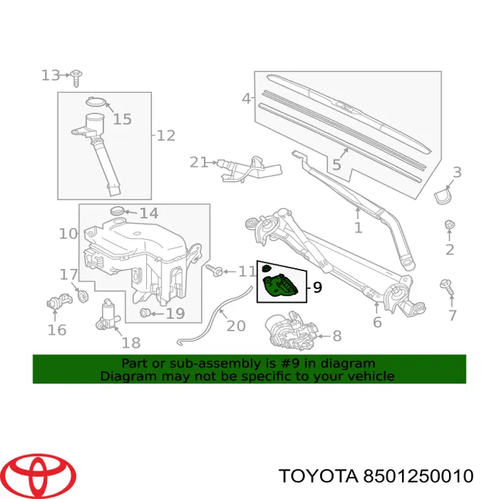  Toyota 8501250010 preço, a partir de 59,74 USD