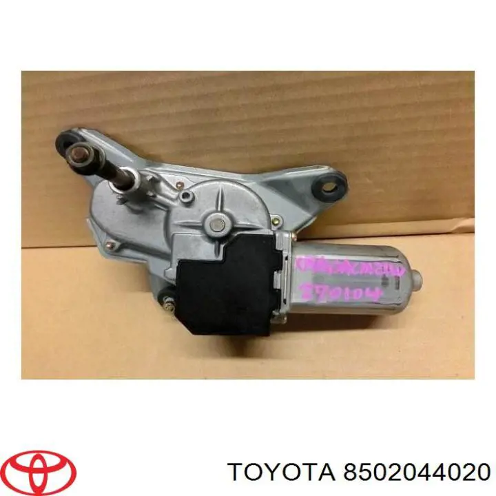 8502044020 Toyota Motor de limpador pára-brisas de vidro traseiro