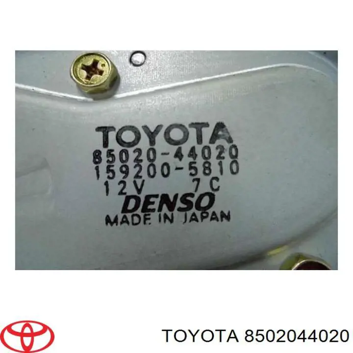 Compre 8502044020 Toyota Motor de limpador pára-brisas de vidro traseiro