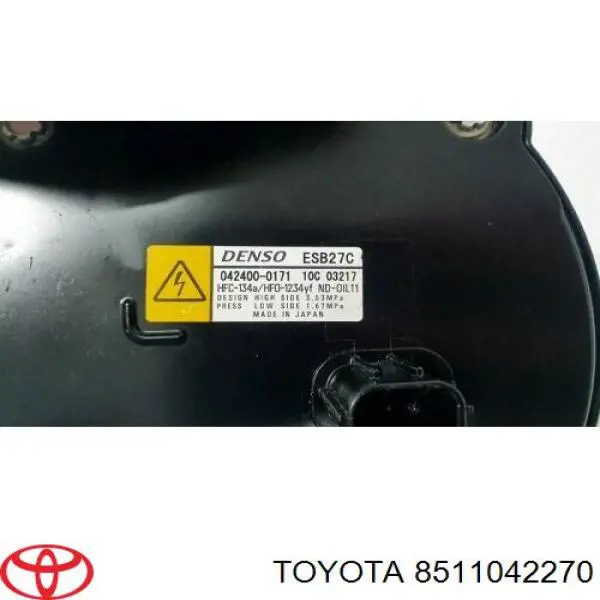 8511042270 Toyota Motor de limpador pára-brisas do pára-brisas