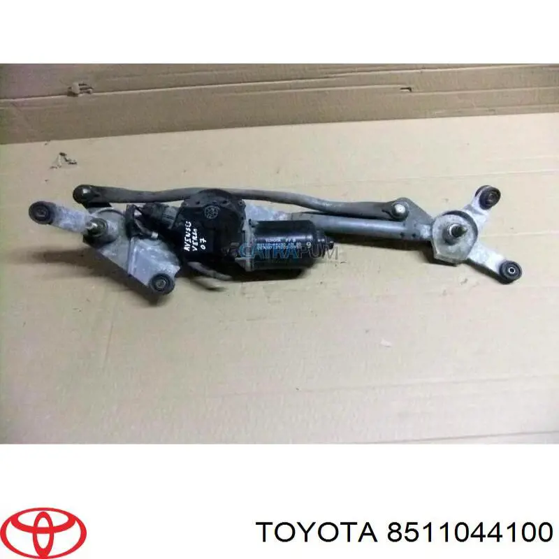 Motor de limpador pára-brisas do pára-brisas para Toyota Avensis Verso LCM