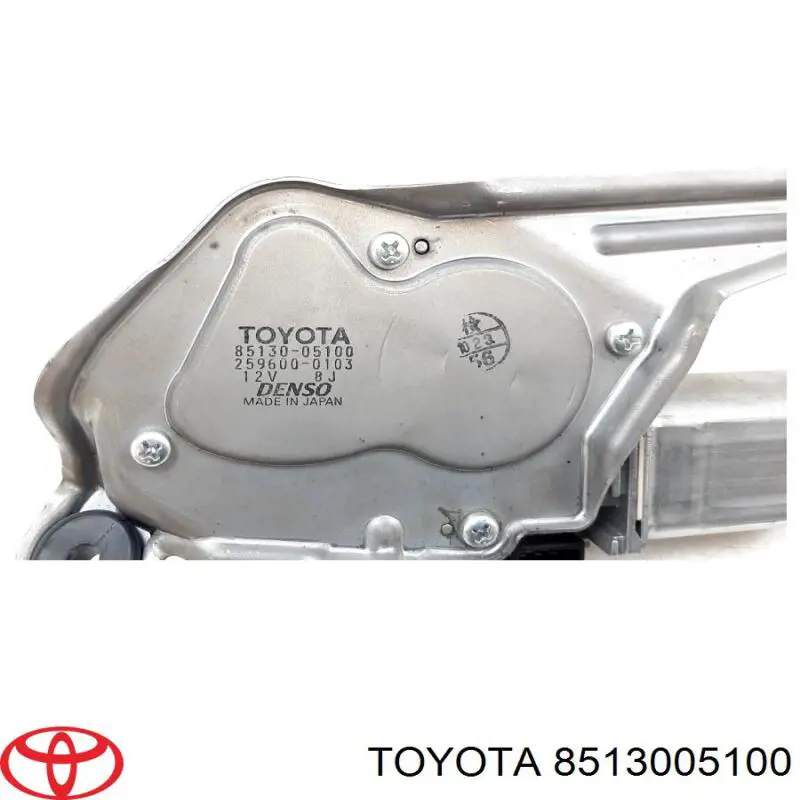 Compre 8513005100 Toyota Motor de limpador pára-brisas de vidro traseiro
