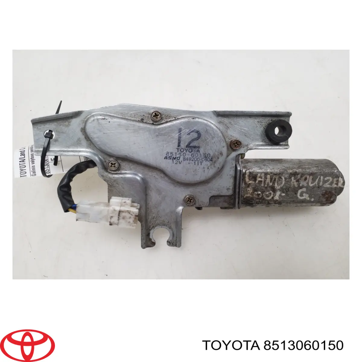 8513060150 Toyota Motor de limpador pára-brisas de vidro traseiro