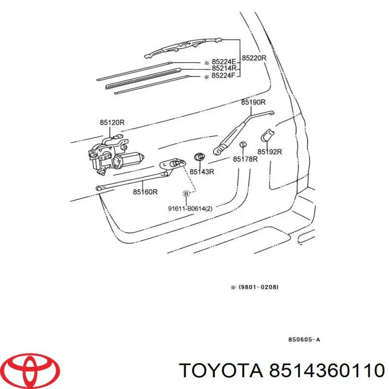  Toyota 8514360110 preço, a partir de 6,60 USD