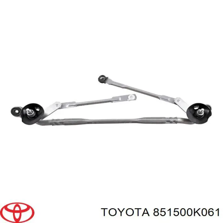 Trapézio de limpador pára-brisas para Toyota Hilux  KUN25