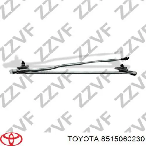 Trapézio de limpador pára-brisas para Toyota Land Cruiser 100 J10