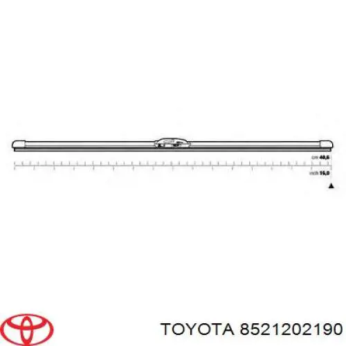 Compre 8521202190 Toyota Limpa-pára-brisas do pára-brisas de passageiro
