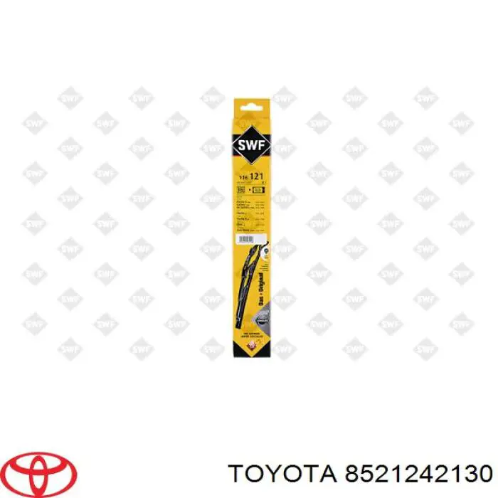 Limpa-pára-brisas do pára-brisas de passageiro Toyota 8521242130 preço, a partir de 17,99 USD