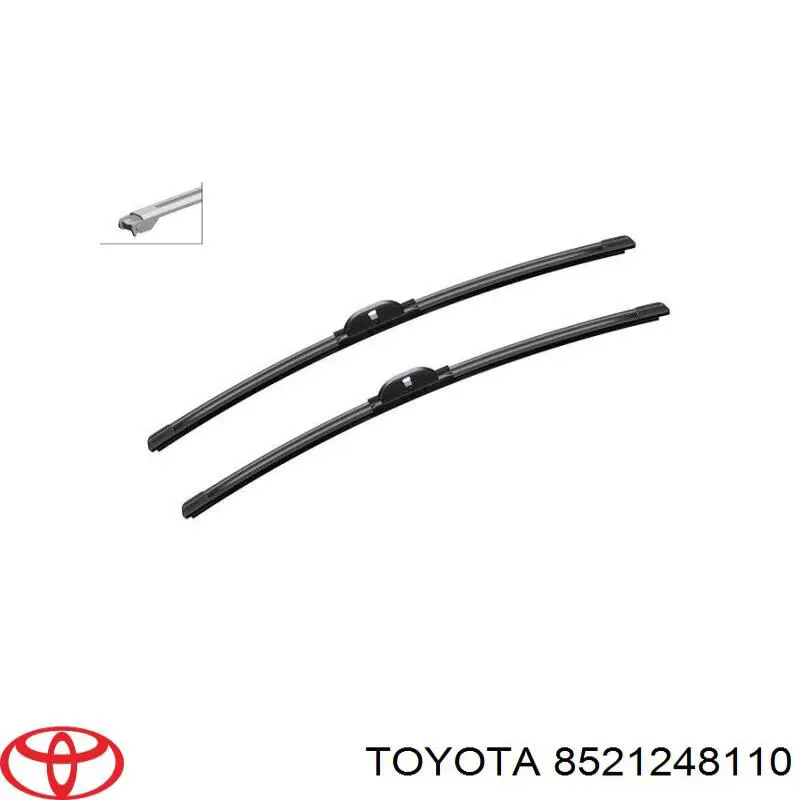 Limpa-pára-brisas do pára-brisas de passageiro para Lexus RX 300/330/350/400H U3