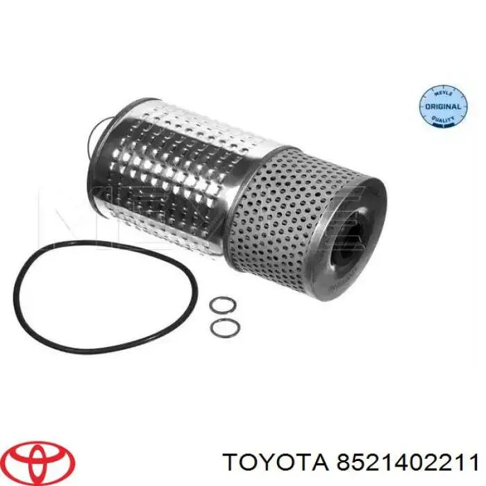 8521402210 Toyota Elástico da escova de limpador pára-brisas de passageiro