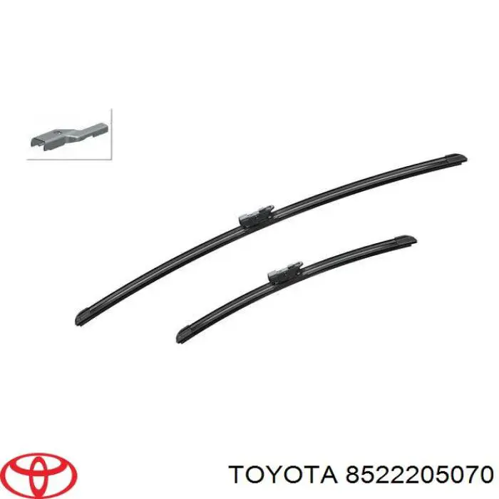 Compre 8522205070 Toyota Limpa-pára-brisas do pára-brisas de condutor