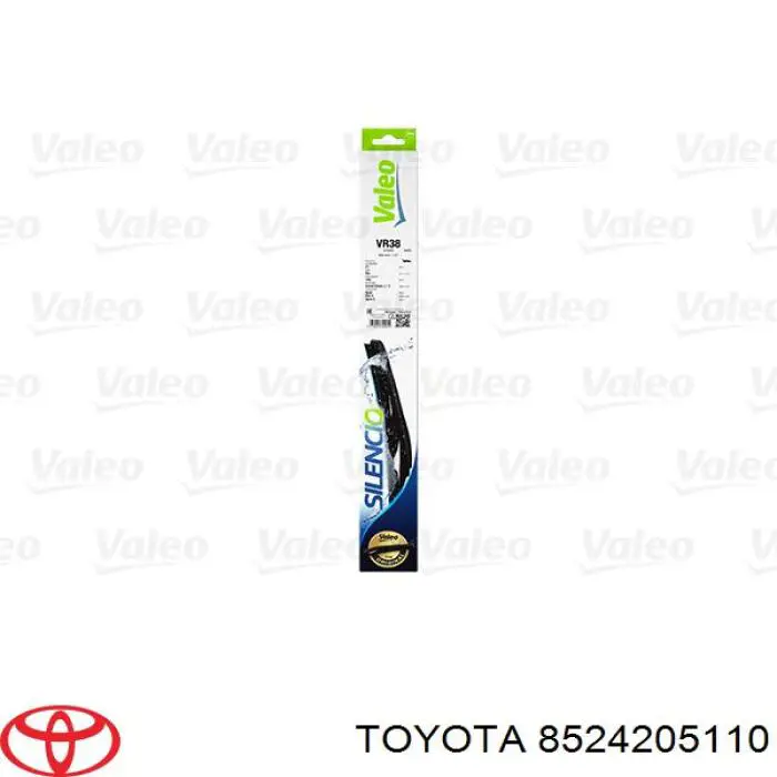 Limpa-pára-brisas de vidro traseiro 988202B000 Market (OEM)