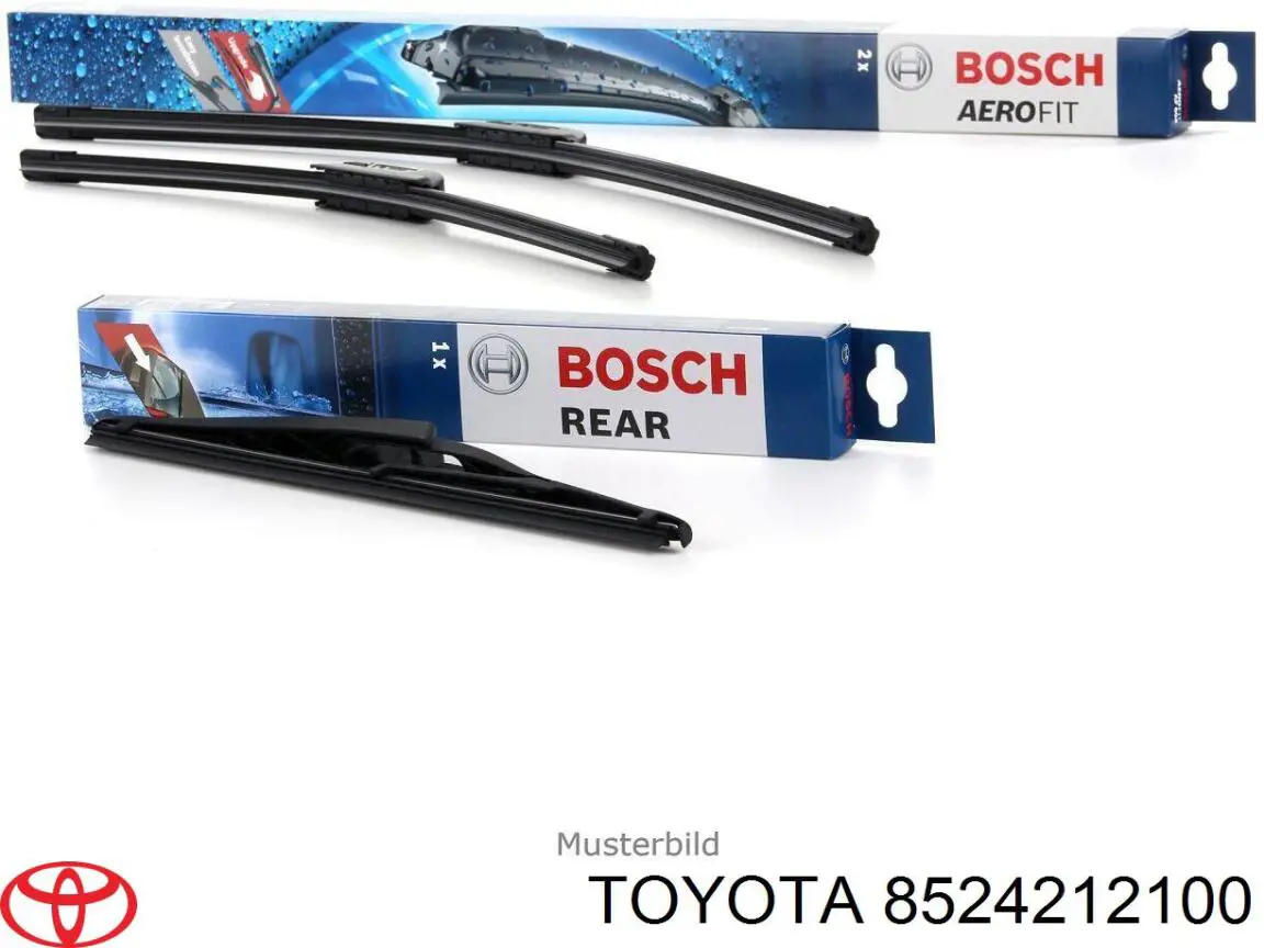 Limpa-pára-brisas de vidro traseiro Toyota 8524212100