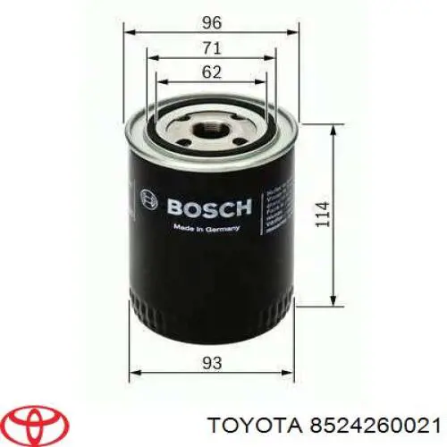 Compre 8524260021 Toyota Limpa-pára-brisas de vidro traseiro