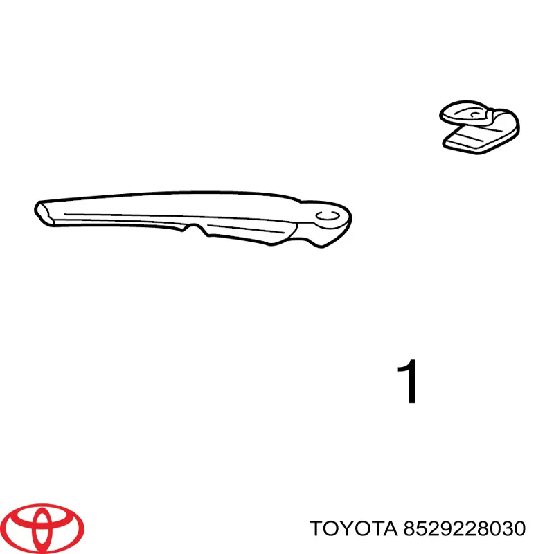 Tampão da porca de fixação do braço de limpador de pára-brisa traseiro Toyota 8529228030 preço, a partir de 7,11 USD