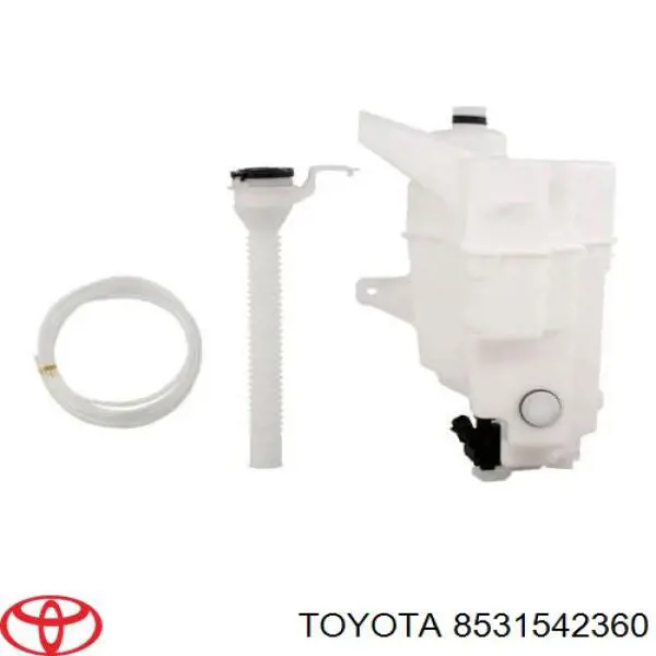 8531542360 Toyota Tanque de fluido para lavador de vidro