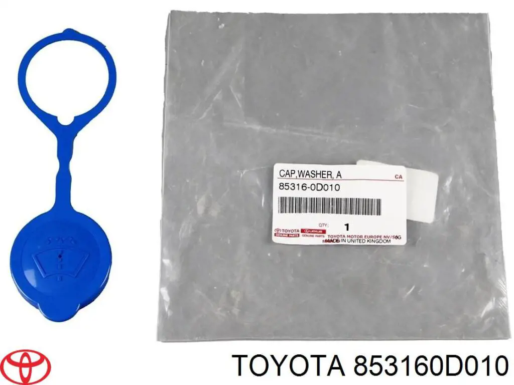 853160D010 Toyota Tampa de tanque de fluido para lavador
