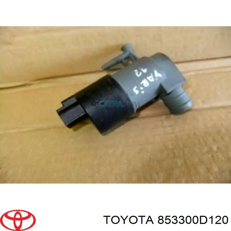 853300D120 Toyota Bomba de motor de fluido para lavador de vidro dianteiro