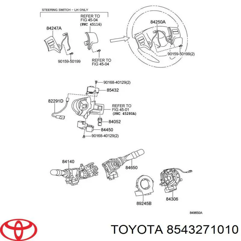  Toyota 8543271010 preço, a partir de 193,87 USD