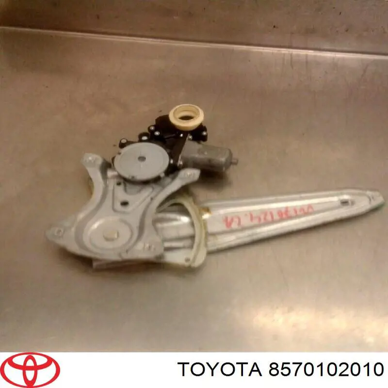 8570102010 Toyota Mecanismo de acionamento de vidro da porta dianteira direita