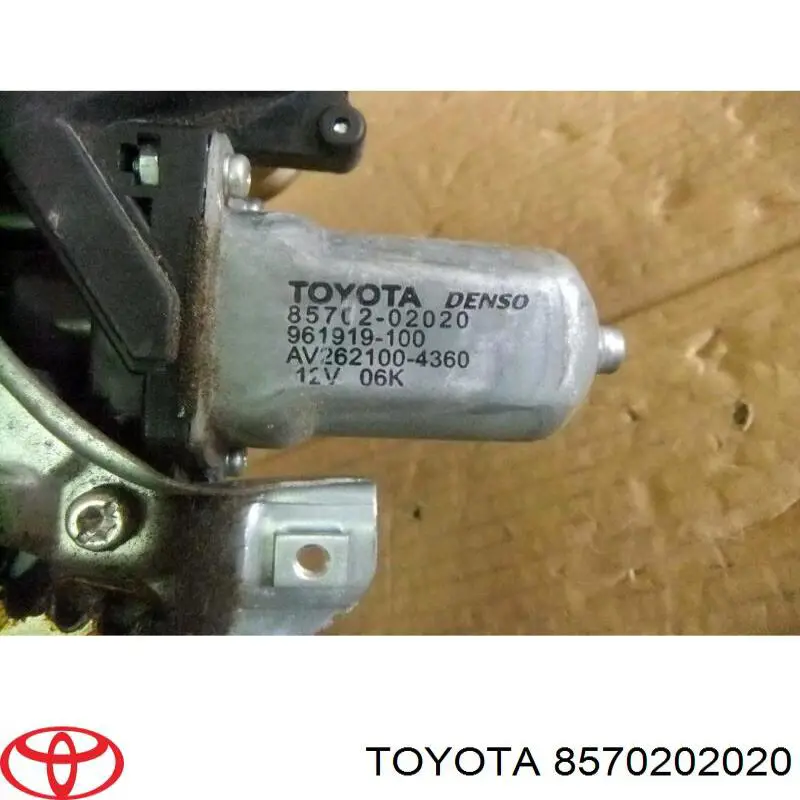 8570202020 Toyota Motor de acionamento de vidro da porta dianteira esquerda