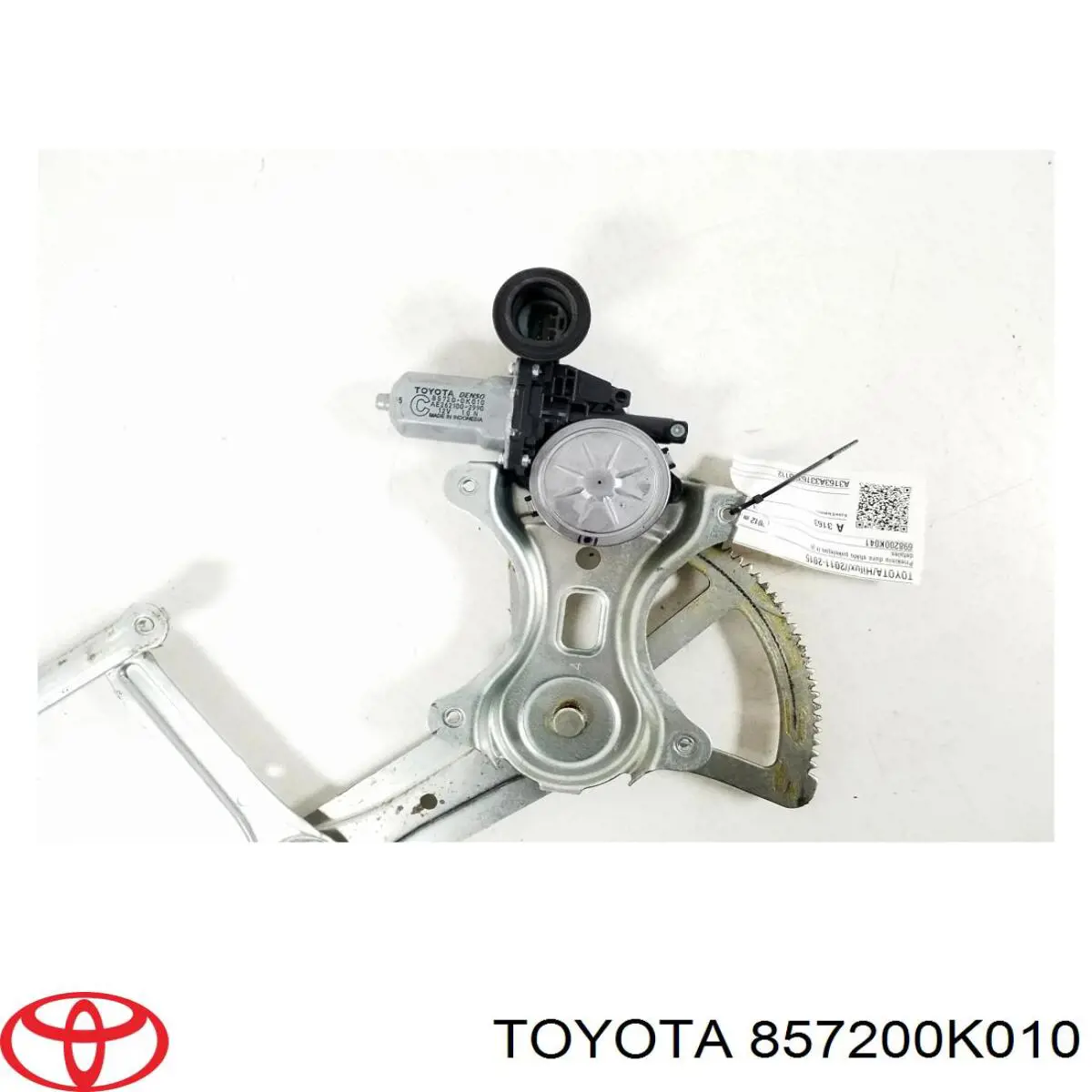 857200K010 Toyota Motor de acionamento de vidro da porta traseira direita